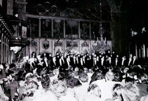 Choir “Mihail Glinka” from Leningrad at the concert in the church of Holy Trinity in Negotin, 1989.