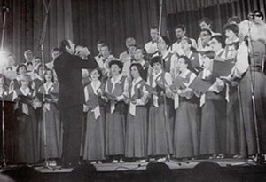 Choir "Jeka Primorja" from Rijeka - conductor Dušan Prašelj, 1978.